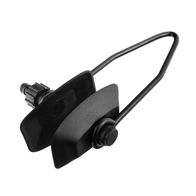 Chasse d'eau universel pour moteur hors-bord, cache-oreilles pour bateau noir