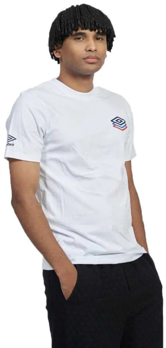 Umbro Baltoro T-shirt Met Korte Mouwen Wit S Man