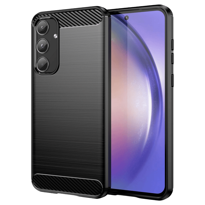 Mocaa Samsung Galaxy A55 Schokbestendig Hoesje Zwart