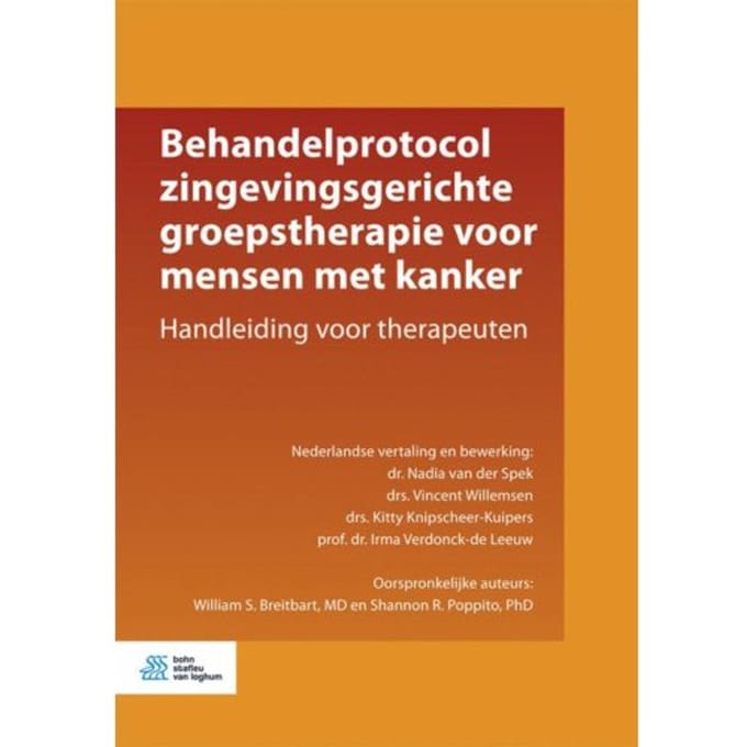 Behandelprotocol Zingevingsgerichte Groepstherapie Voor Mensen Met Kanker - Nadia van der Spek