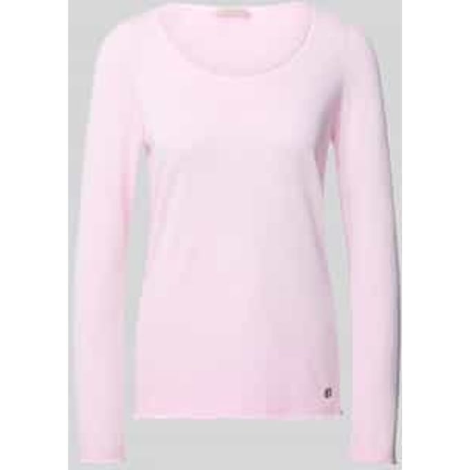 Shirt met lange mouwen met ronde hals