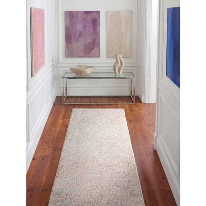 Ted Baker Ted baker notting hill soft polyester vloerkleed creme- 80x200 cm