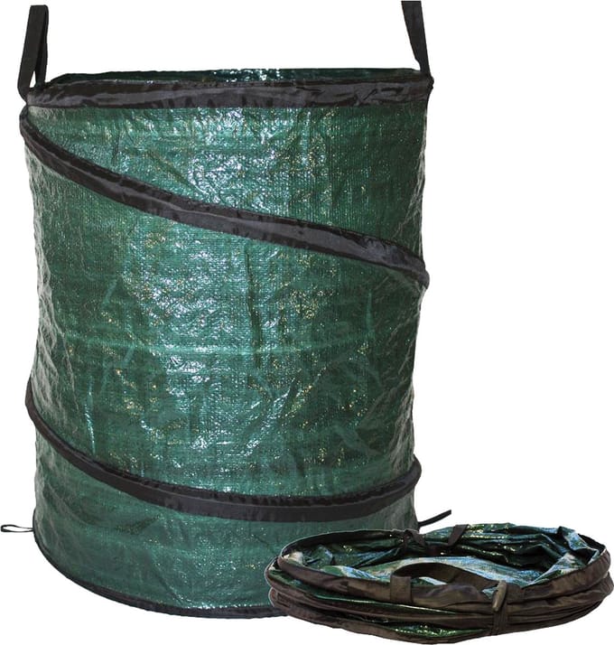Talen Tools - Tuinafvalzak - Met veer - Opvouwbaar - 180 liter
