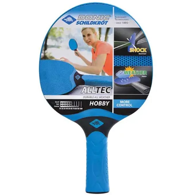 Donic Schildkrot Tafeltennisbats - blauw/zwart