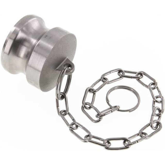 Camlock DN 40 (1 1/2'') Koppeling RvsPlug Type DP MIL-C-27487