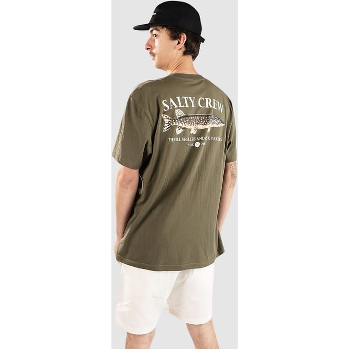 Salty Crew Euro Pike Premium T-Shirt groen