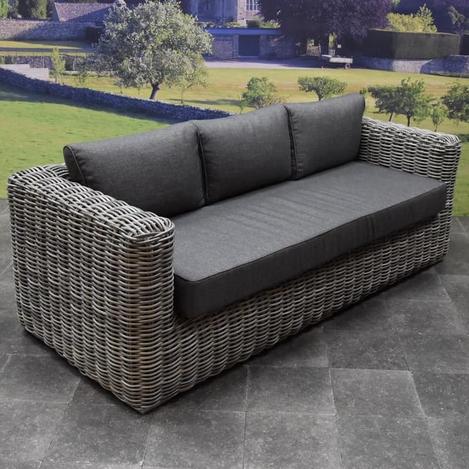 Cervo lounge tuinbank grijs