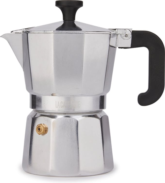 Espresso Maker, 3 Kopjes, Aluminium, Zilver - La Cafetière | Venice
