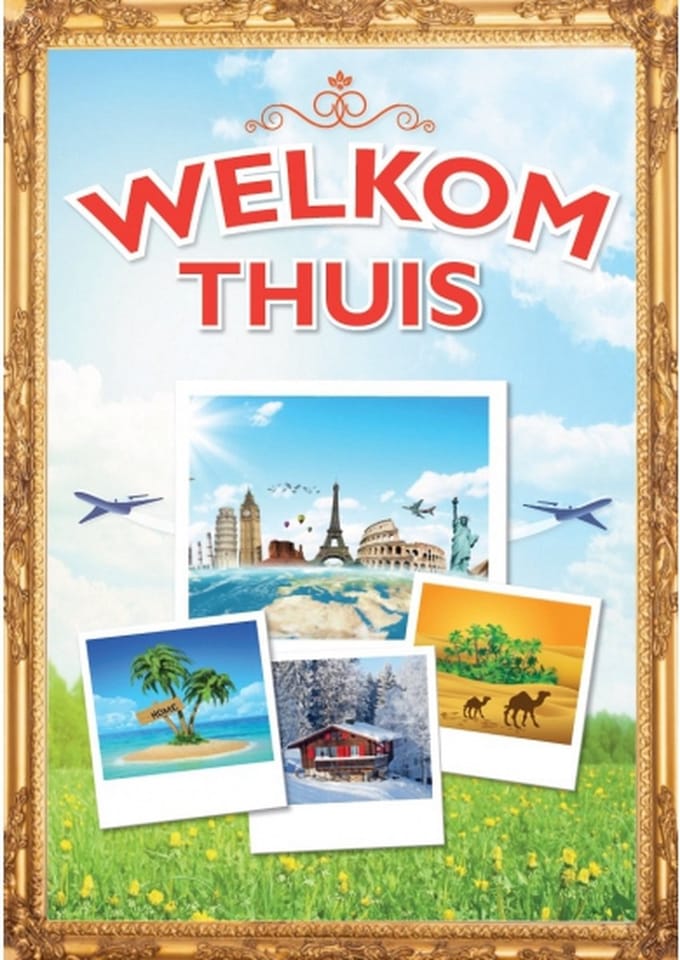 Mega poster Welkom thuis