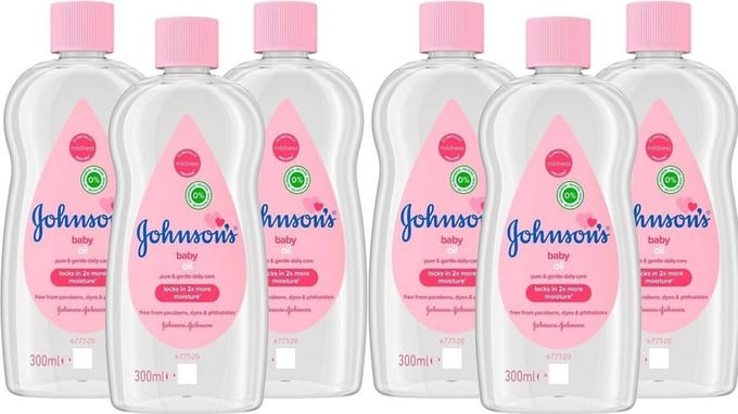 Johnson's - Babyolie Regular - 6 x 200 ml