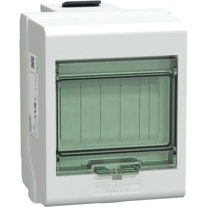 Schneider Electric KSB32CM55 KS-uitgangsadapter, 32A, 3L+N+PE, leeg, 5 deeleenheden Verdeelkastaccessoire Wit 1 stuk(s)