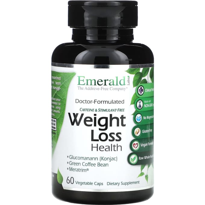 Emerald Laboratories, Gezondheid voor Gewichtsverlies, 60 Veggie Capsules