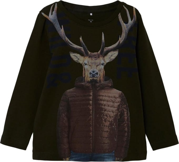 Name it Kinderkleding Jongens Longsleeve Tshirt Odd Rosin - 92