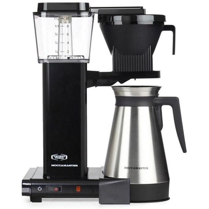 Moccamaster KBGT - Filterkoffiezetapparaat - Black - 5 jaar garantie