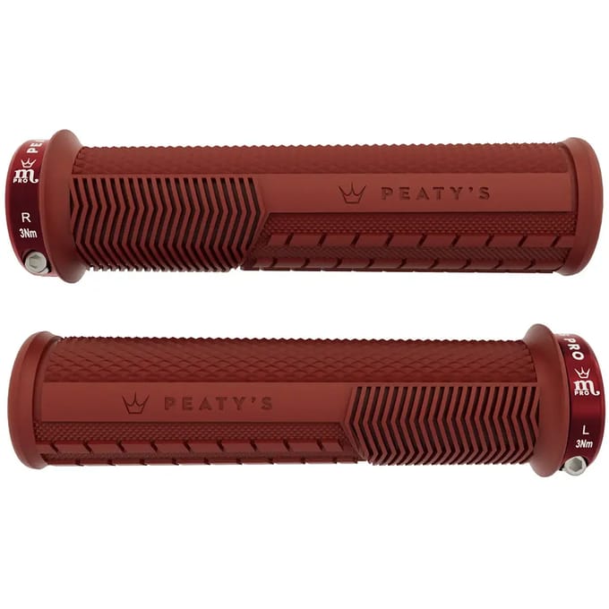 Poignées fin Peaty's Monarch Pro Knurl