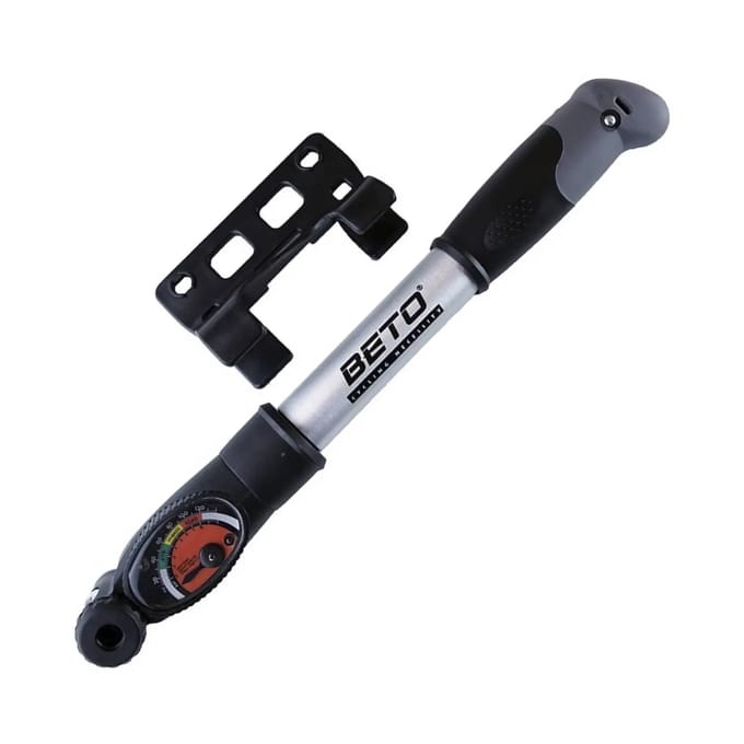 Mini CO2-pomp voor ventiel met manometer Beto AV FV