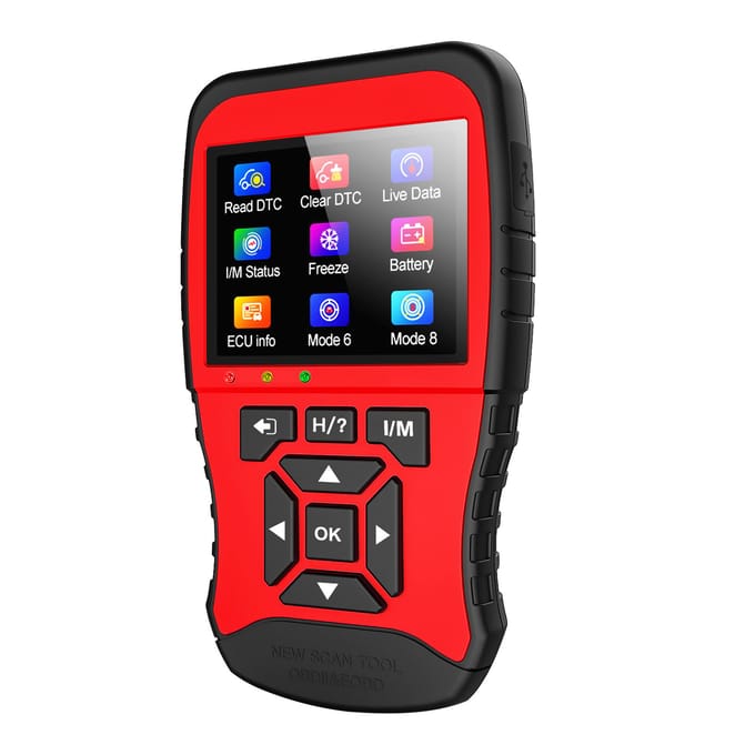 JDIAG JD906 Auto OBD & CAN Scanner Codelezer Auto Diagnostisch Scan Tool IM Gereedheid met één klik 0 rood