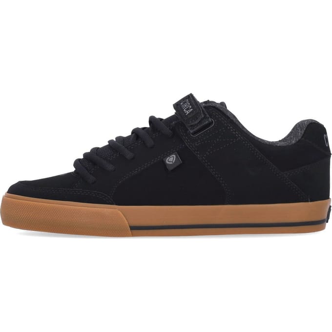 Skateschoenen heren 205 Vulc Zwart/gom