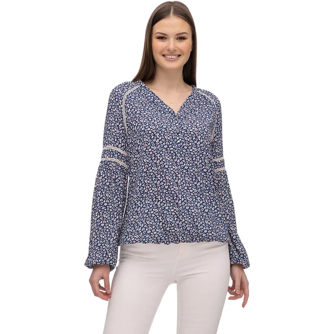 Damesblouse met lange mouwen Ragwear Follky