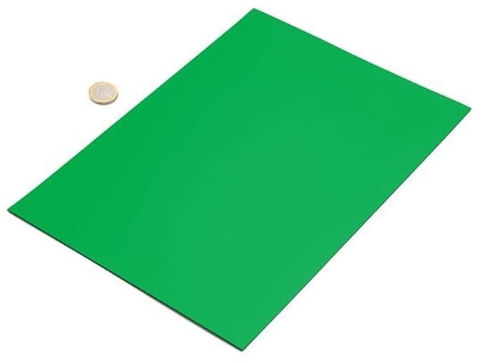 Groene Magnetische Folie A4 – 1 mm dik – beschrijfbaar