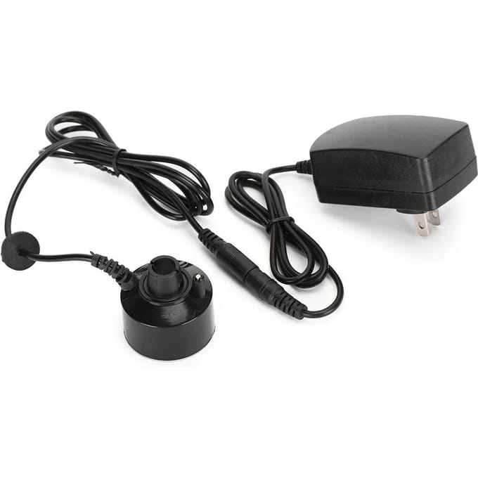 Vistank Ultrasone Mistmaker Luchtbevochtiger Aquarium Landschap Accessoires black