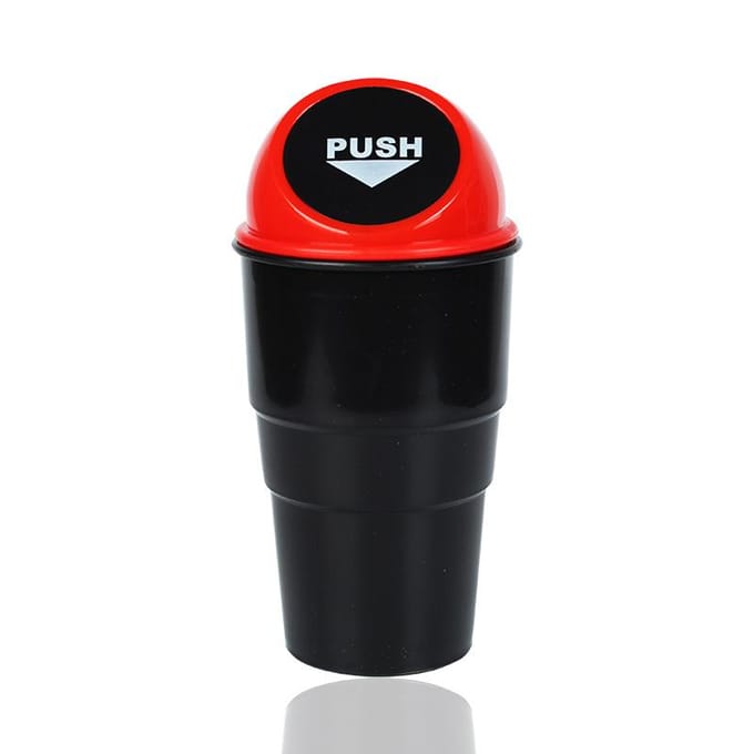 Auto beker type vuilnisbak, multifunctioneel waterdicht met bovenklep bekerhouder opbergbak, auto plastic armsteun box opbergbak