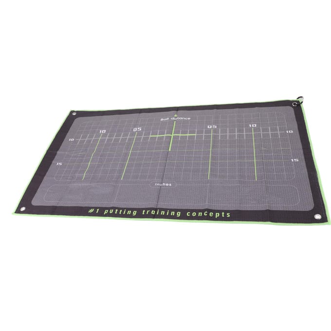 Putting Training Hulp Handdoek Putter Staande Positie Wafel Microvezel Handdoek Mat Oefenaccessoire gray