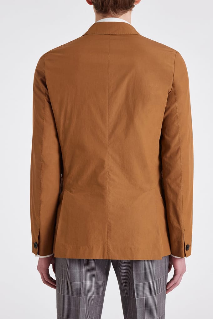 Paul Smith Mens 2btn Sb Jacket Tan Taglia: 52 | Blazers Outlet | Uomo