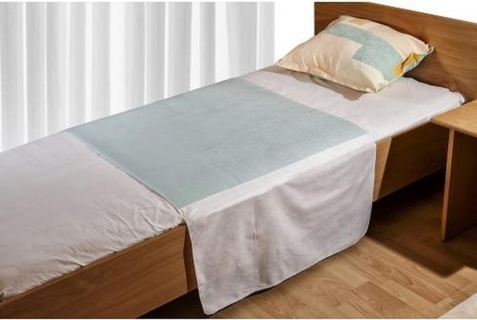 Wasbare Bed Onderlegger Met Instopstroken - Incontinentie Bedonderlegger - Matrasbeschermer