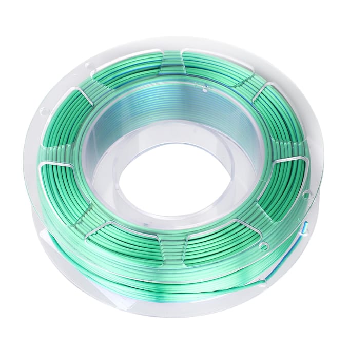 1.75mm 3D Printer PLA Filament Tweekleurig Blauw Groen 3D Print Benodigdheden 200g blue