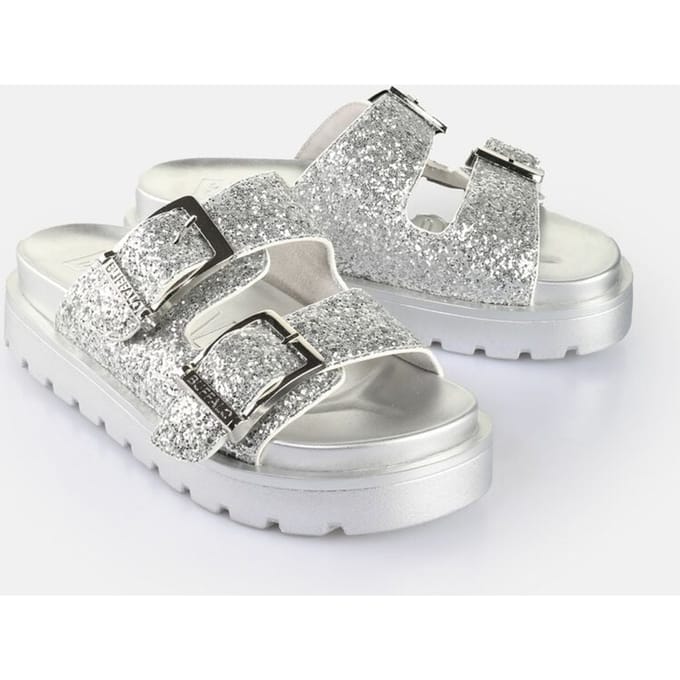 Dames muiltjes Buffalo Raya Ari Glam - Vegan Glitter