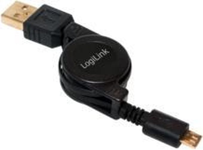 Logilink - USB 2.0 A Male naar USB 2.0 Micro Male - 0.75 m