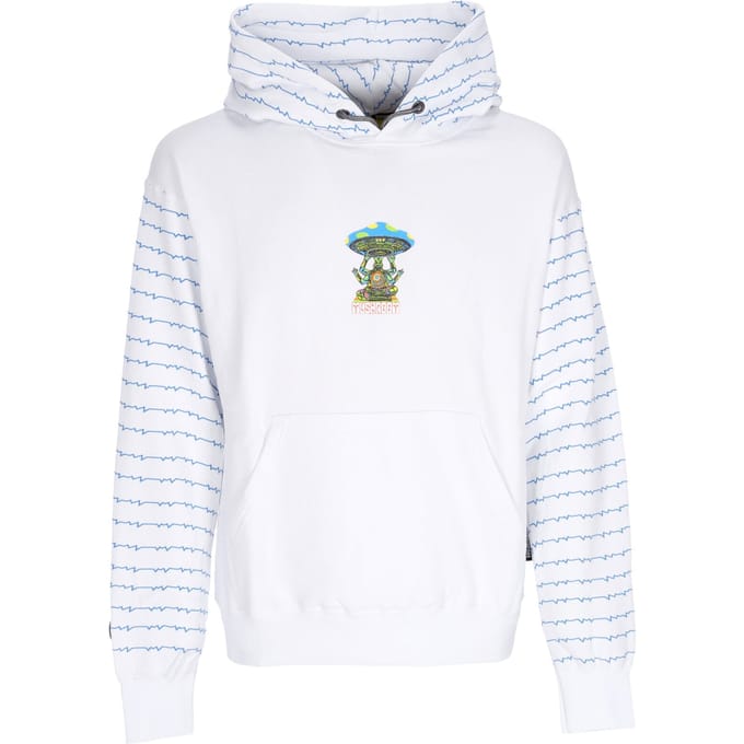 Herenhoodie Discovery Hoodie Wit