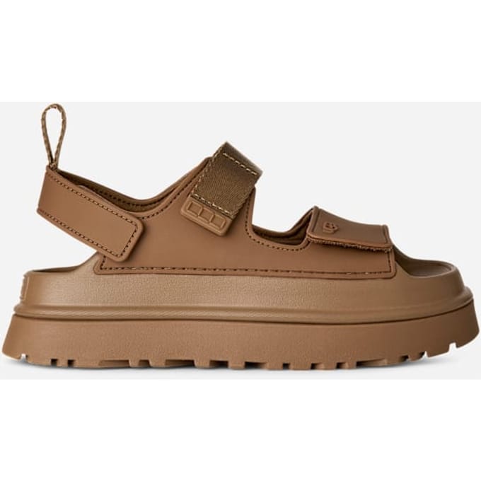UGG® GoldenGlow Sandal for Women in Bison Brown, Size 5, Polyurethane/Polyester