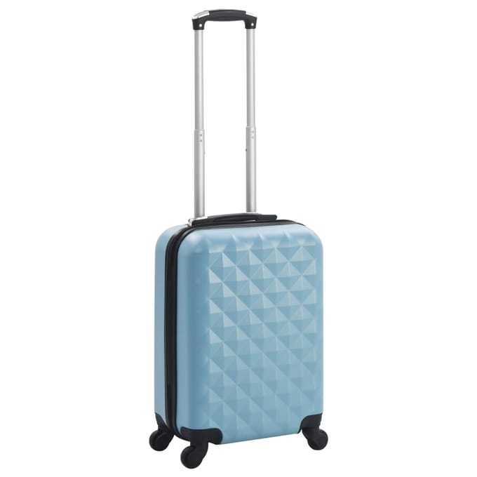 vidaXL - Harde - koffer - ABS - blauw
