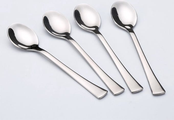 Couvert Royal Koffielepels - 4 stuks - 18/10 Edelstaal - Vaatwasserbestendig