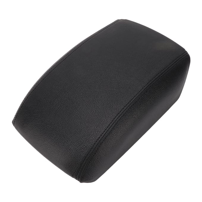 Cuir PU Console Centrale Boîte Accoudoir Housse Coussin 8R0864207A Remplacement pour Q5 2008‑2016 black