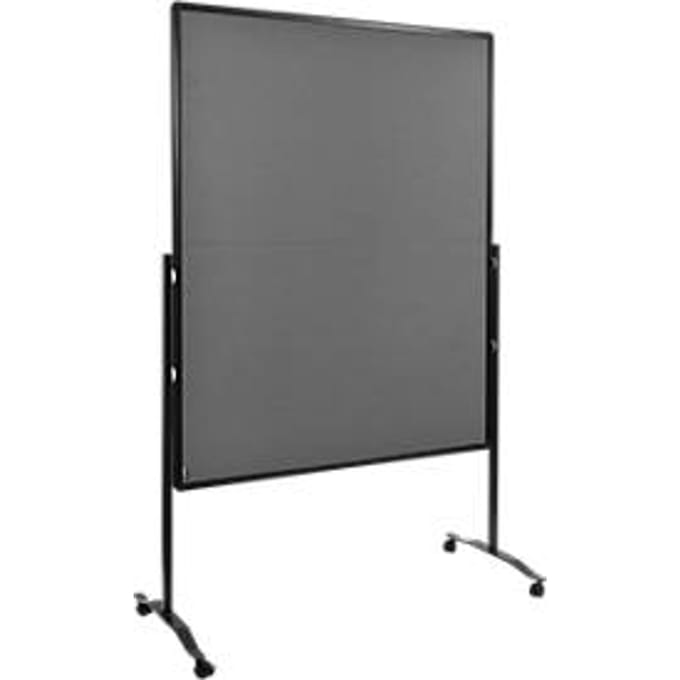 Presentatiewand Legamaster PREMIUM PLUS vouwbaar, textiel, grijs