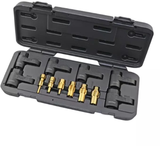 EGT Sensortappen set (M12-M22 Titanium Geplateerd) 12-delig