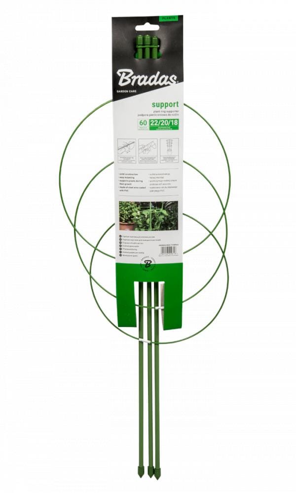 Bradas TYRP120 - Plantensteun - 120cm - Roestbestendig - Groen PVC