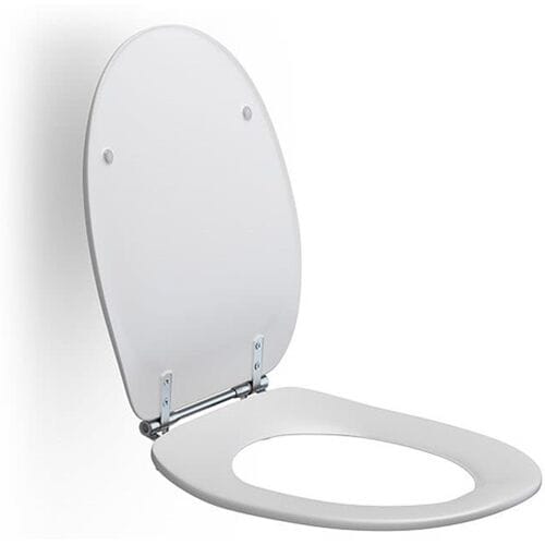 Pressalit Care WC seat Dania open front, with cover R38000-D92999