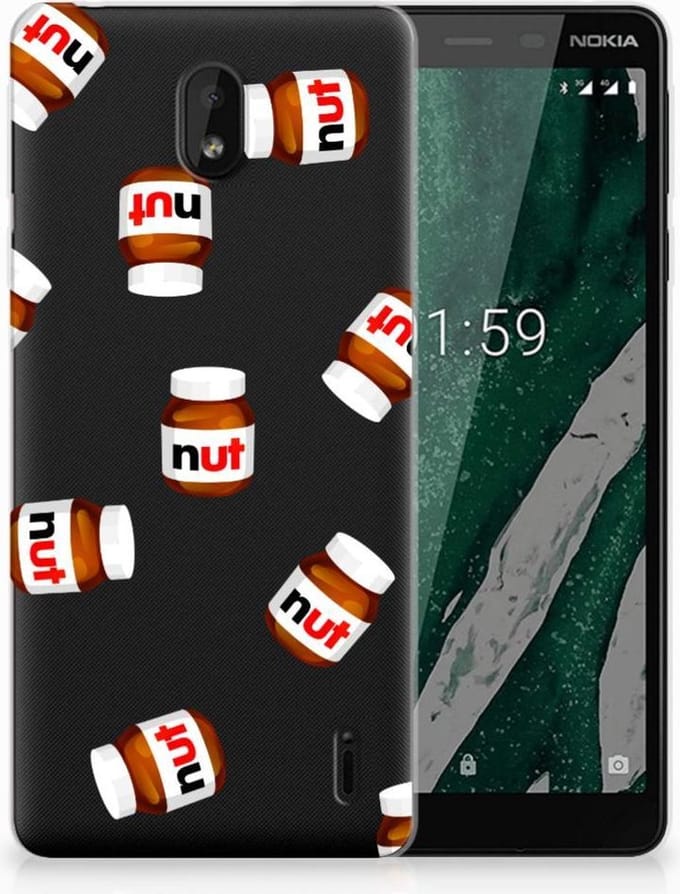 Nokia 1 Plus Siliconen Case Nut Jar