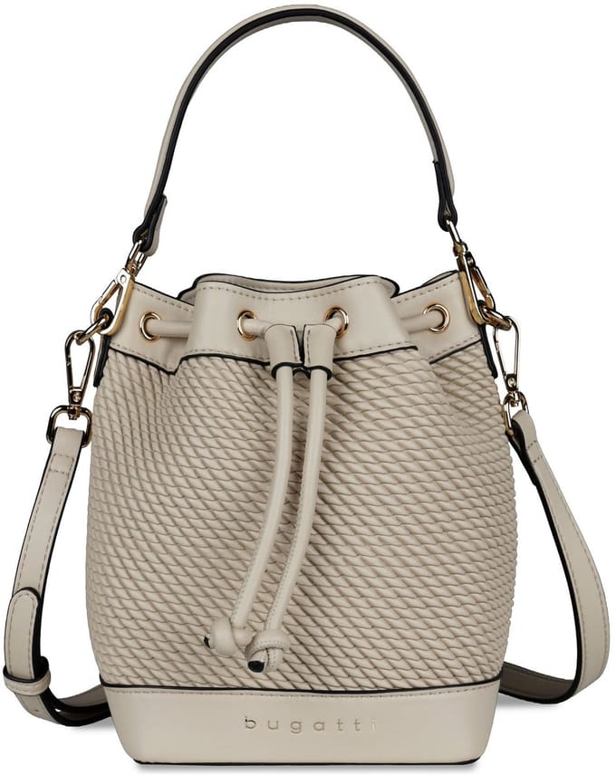 bugatti handtas schoudertas Julice Bucket Bag Sand Taupe