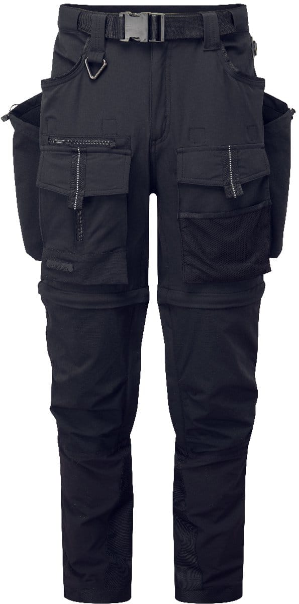 Portwest Ultieme Modulaire 3-in-1 Broek BX321 - Zwart/Geel - 44