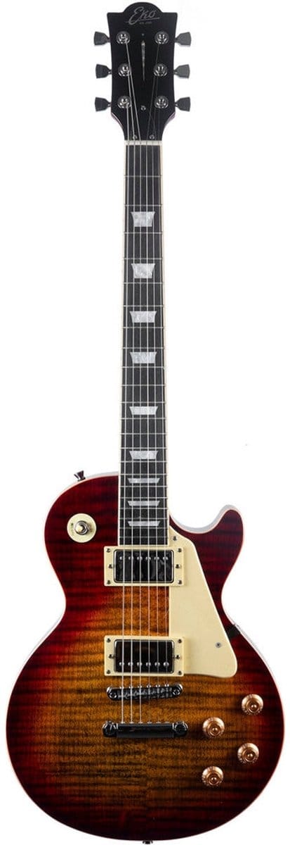 EKO LS300 CSB Single Cut Elektrische Gitaar Sunburst