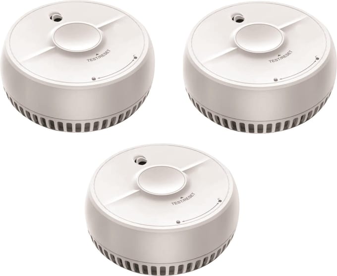 FireAngel Optische rookmelder SB5-INT set 3 Stuks