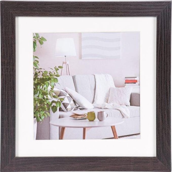 Fotolijst - Henzo - Modern - Fotomaat 50x50 cm - Donkerbruin