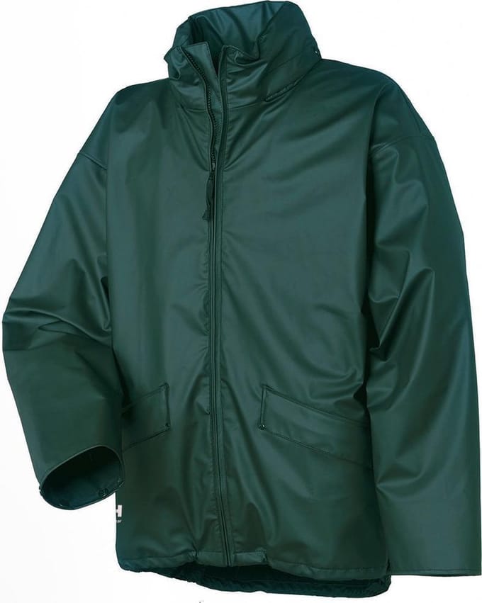 Helly hansen voss regen jacket groen l