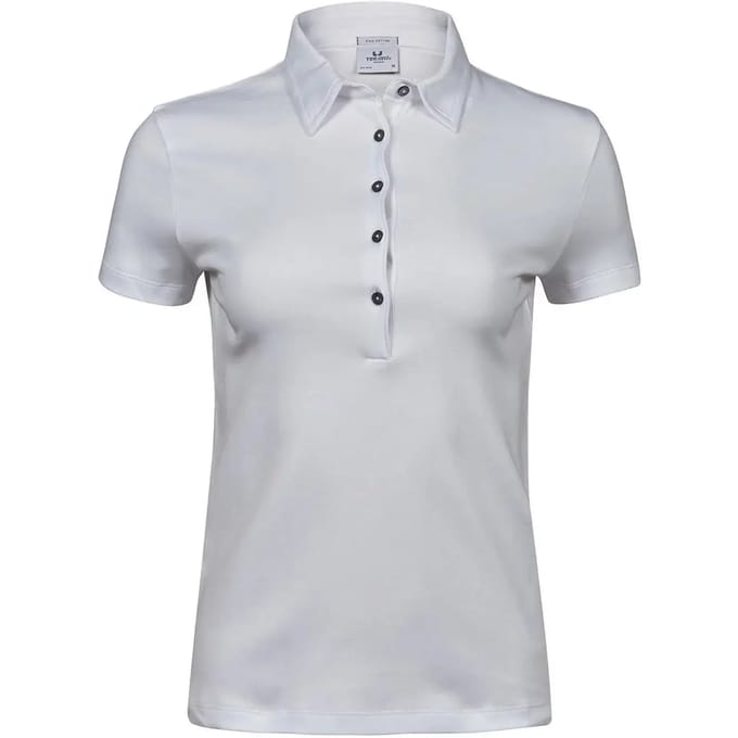 Tee Jays - Women´s Pima Cotton Polo - White - M
