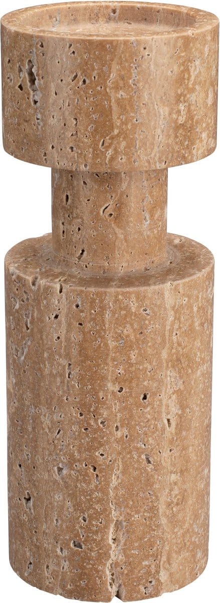 Dutchbone Paros Kandelaar Travetin - Beige